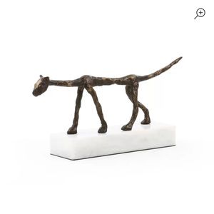Bronze & Marble Statue Felix Figurine
